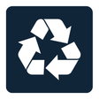 City Express Vinyl Decal - Recycle Symbol