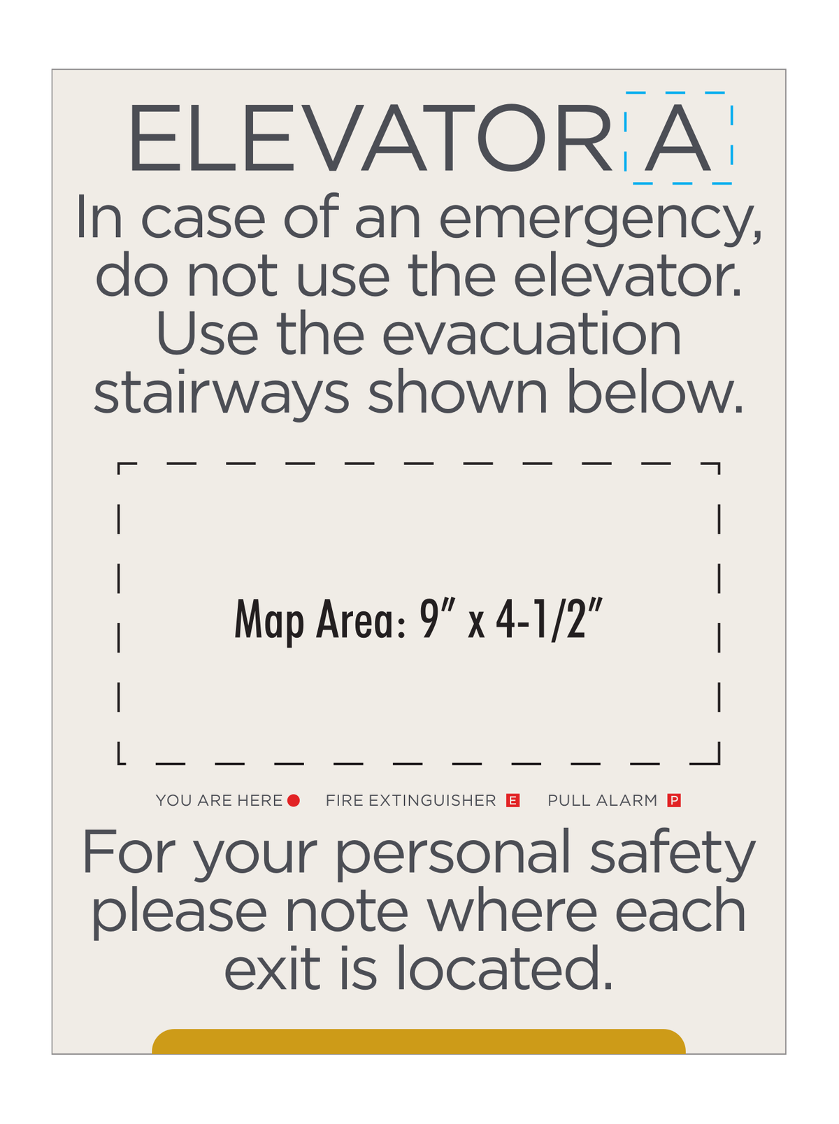 City Express Elevator Evacuation - Stairways