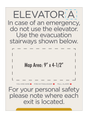 City Express Elevator Evacuation - Stairways
