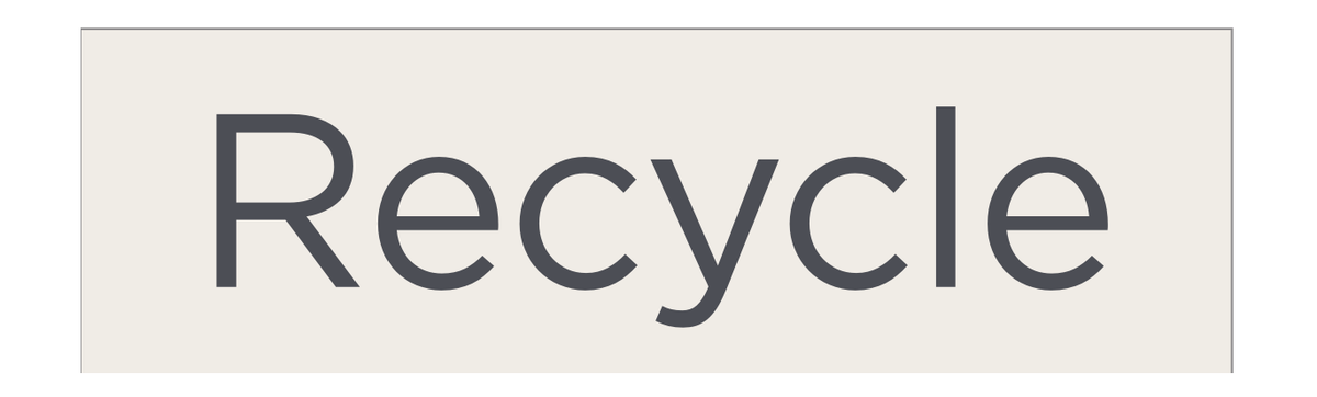 City Express Fitness Center Receptacle - Recycle