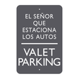 AC Hotel Parking Sign - Valet Parking (Bilingual)