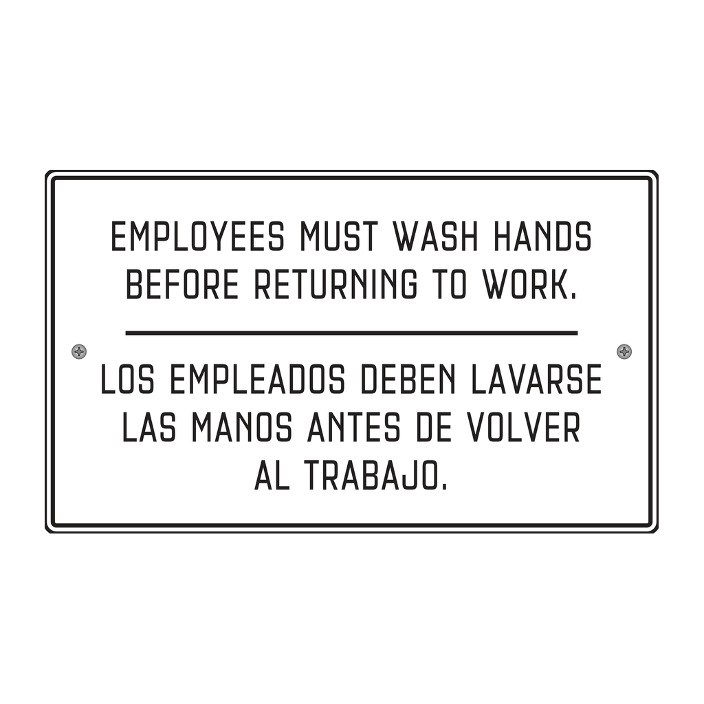 Moxy Informational - Employee Handwashing (White)