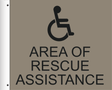 Country Inn & Suites Projecting Sign - Area of Rescue Assistance (Witching Hour)