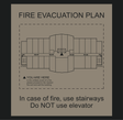 Country Inn & Suites Fire Evacuation Plan - Use Stairways (Witching Hour)