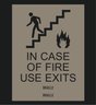 Country Inn & Suites Stairwell Identification - In Case of Fire Use Exits (Witching Hour)