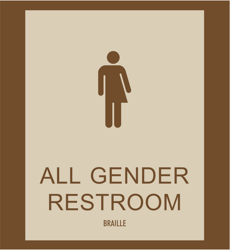 Country Inn & Suites Restroom Identification - All Gender Restroom (Woodhaven)