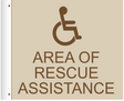 Country Inn & Suites Projecting Sign - Area of Rescue Assistance (Woodhaven)