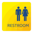 Days Inn Restroom Identification - Restroom (Yellow Square)