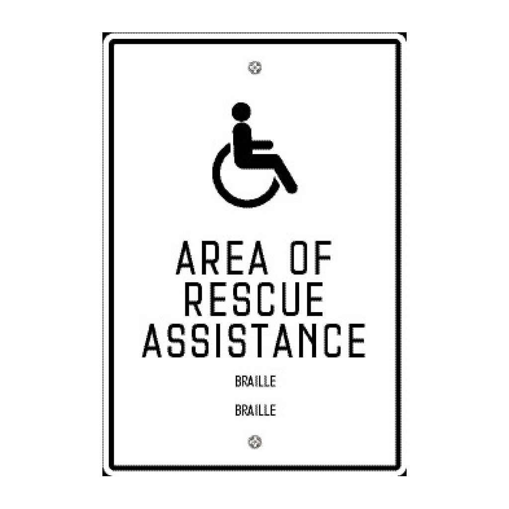 Moxy Area of Rescue Assistance (White)