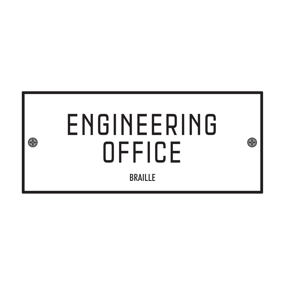 Moxy Room Identification - Engineering Office (White)