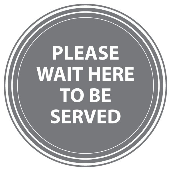 Please Wait to be Served, Circle - Identity Group